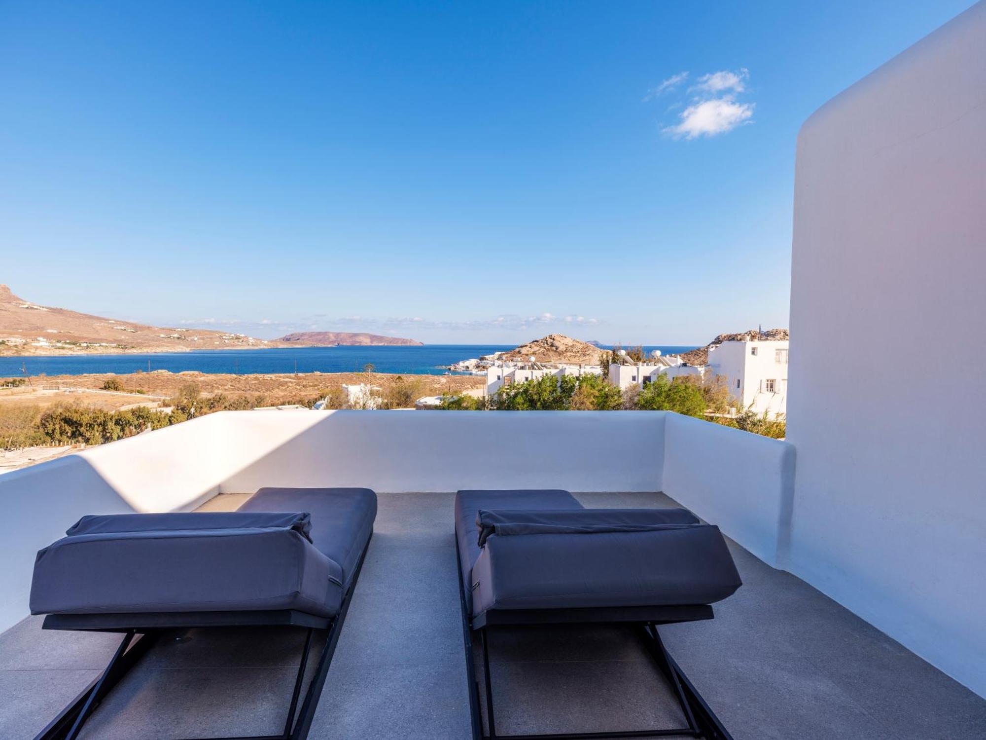 Blue Eye Grand Villa Mykonos Kalafatis Exterior foto